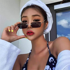 Flat Top Square Sunglasses