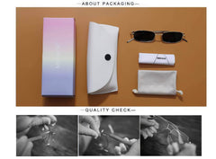 Flat Top Square Sunglasses