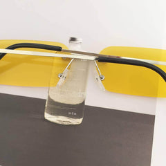 Flat Top Square Sunglasses