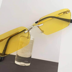 Flat Top Square Sunglasses