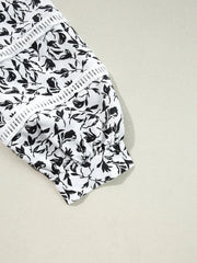 Floral Button Down Long Sleeve Shirt