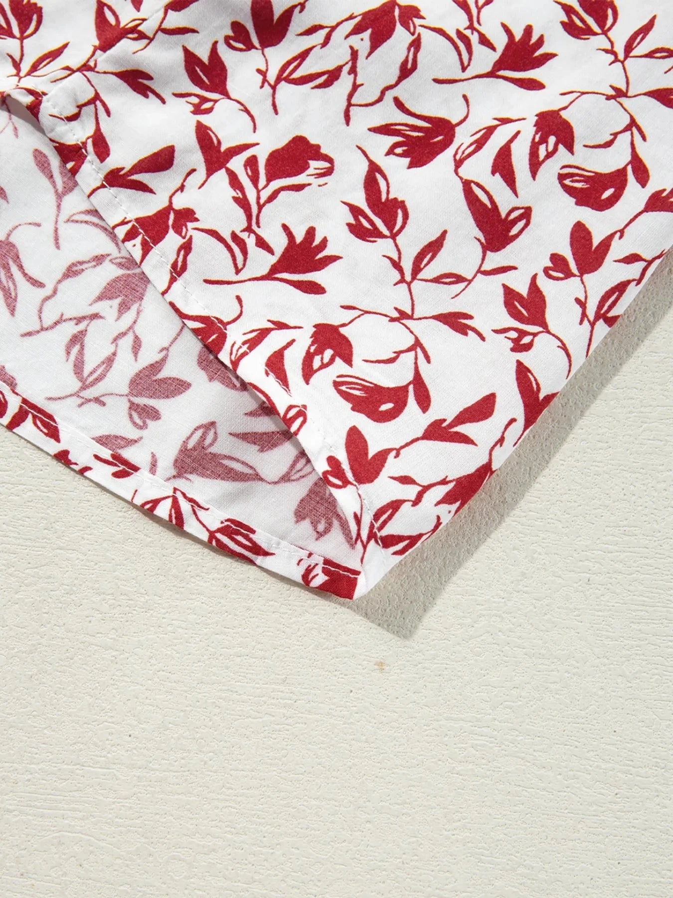 Floral Button Down Long Sleeve Shirt