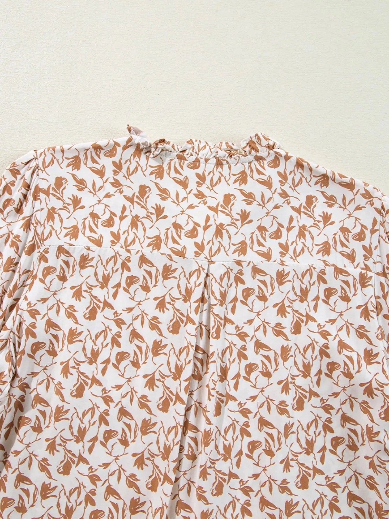 Floral Button Down Long Sleeve Shirt