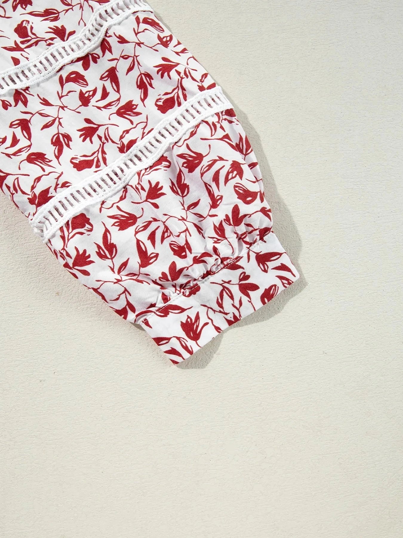 Floral Button Down Long Sleeve Shirt