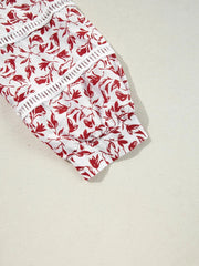 Floral Button Down Long Sleeve Shirt