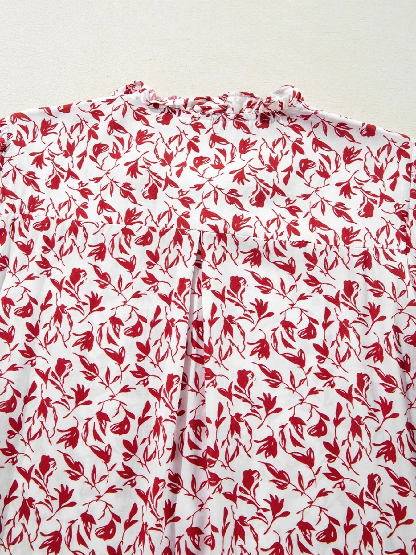 Floral Button Down Long Sleeve Shirt