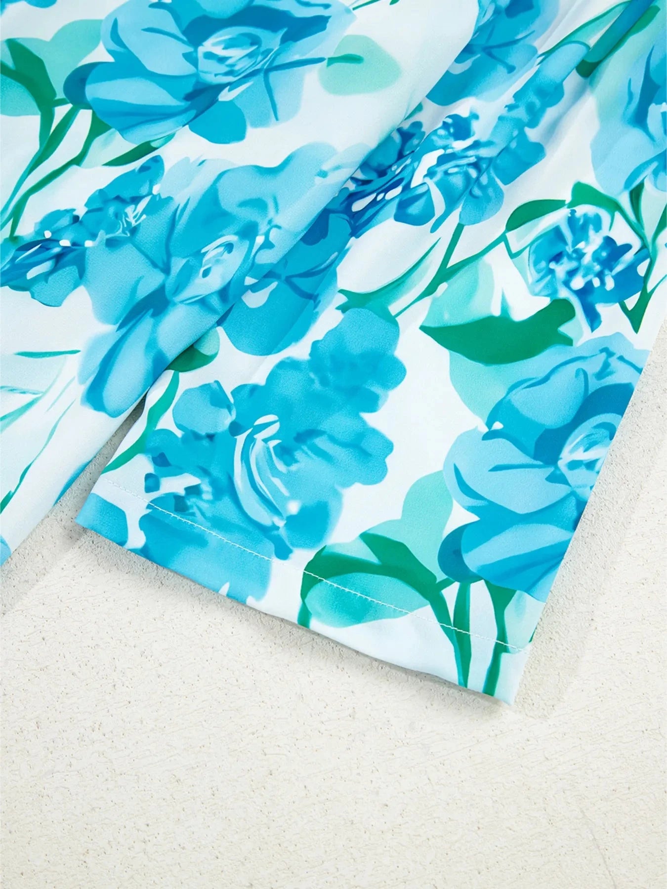 Floral Print Button-Up Shirt