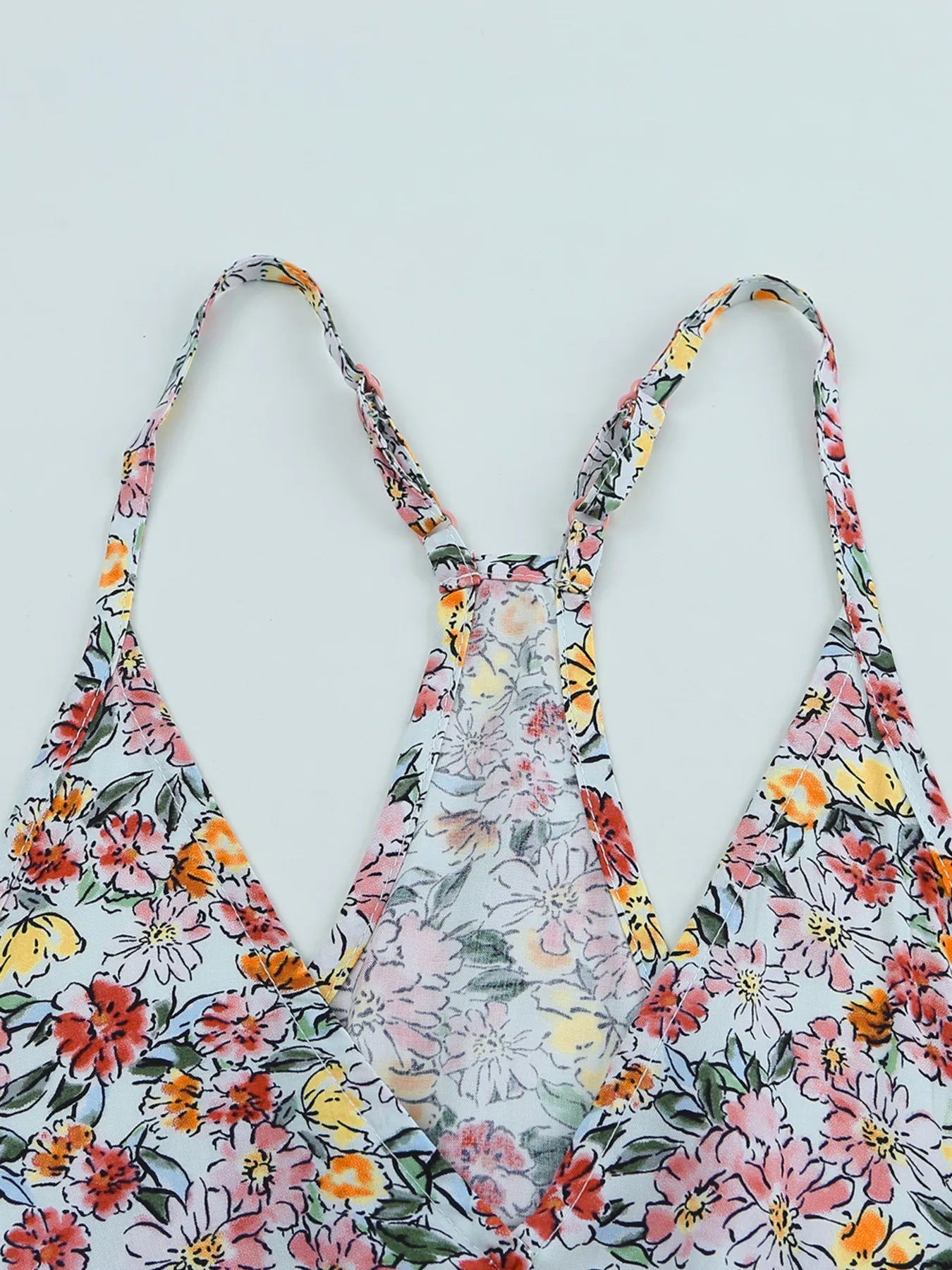 Floral Print Halter Cami