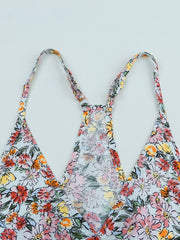 Floral Print Halter Cami