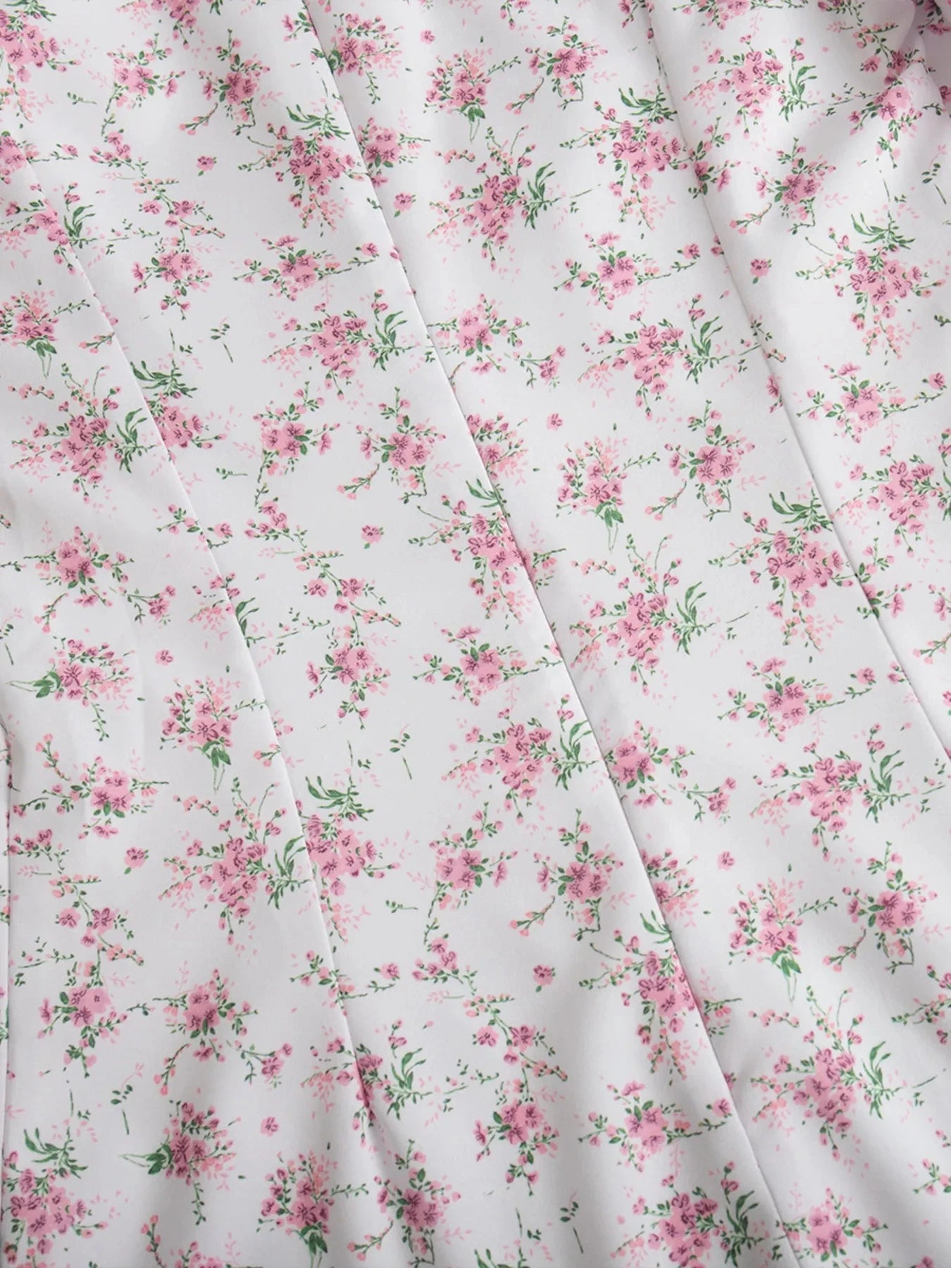 Floral Print Short Sleeve Dress