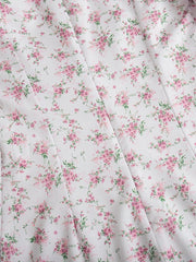 Floral Print Short Sleeve Dress