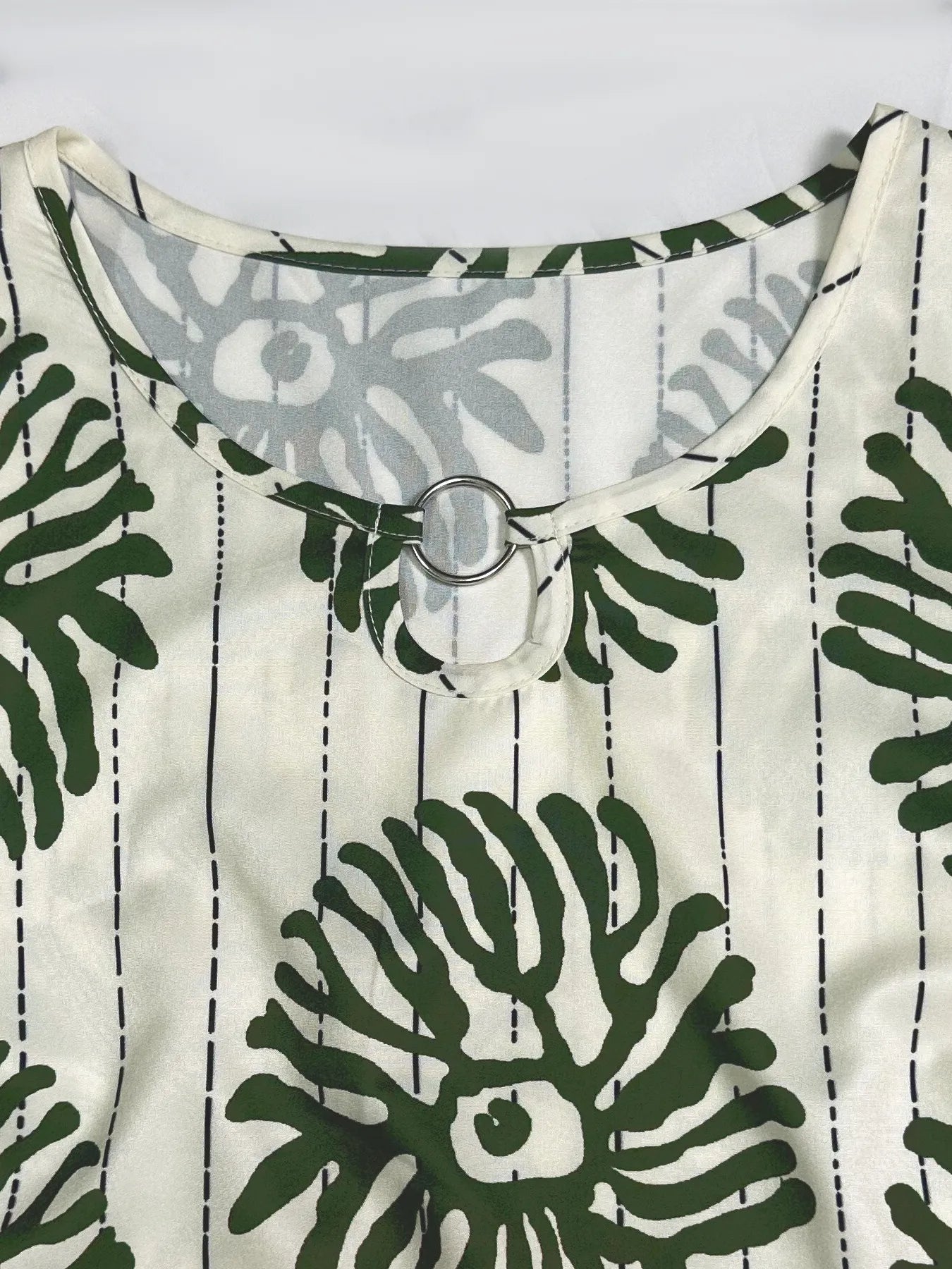 Floral Print Sleeveless Summer Mini Dress