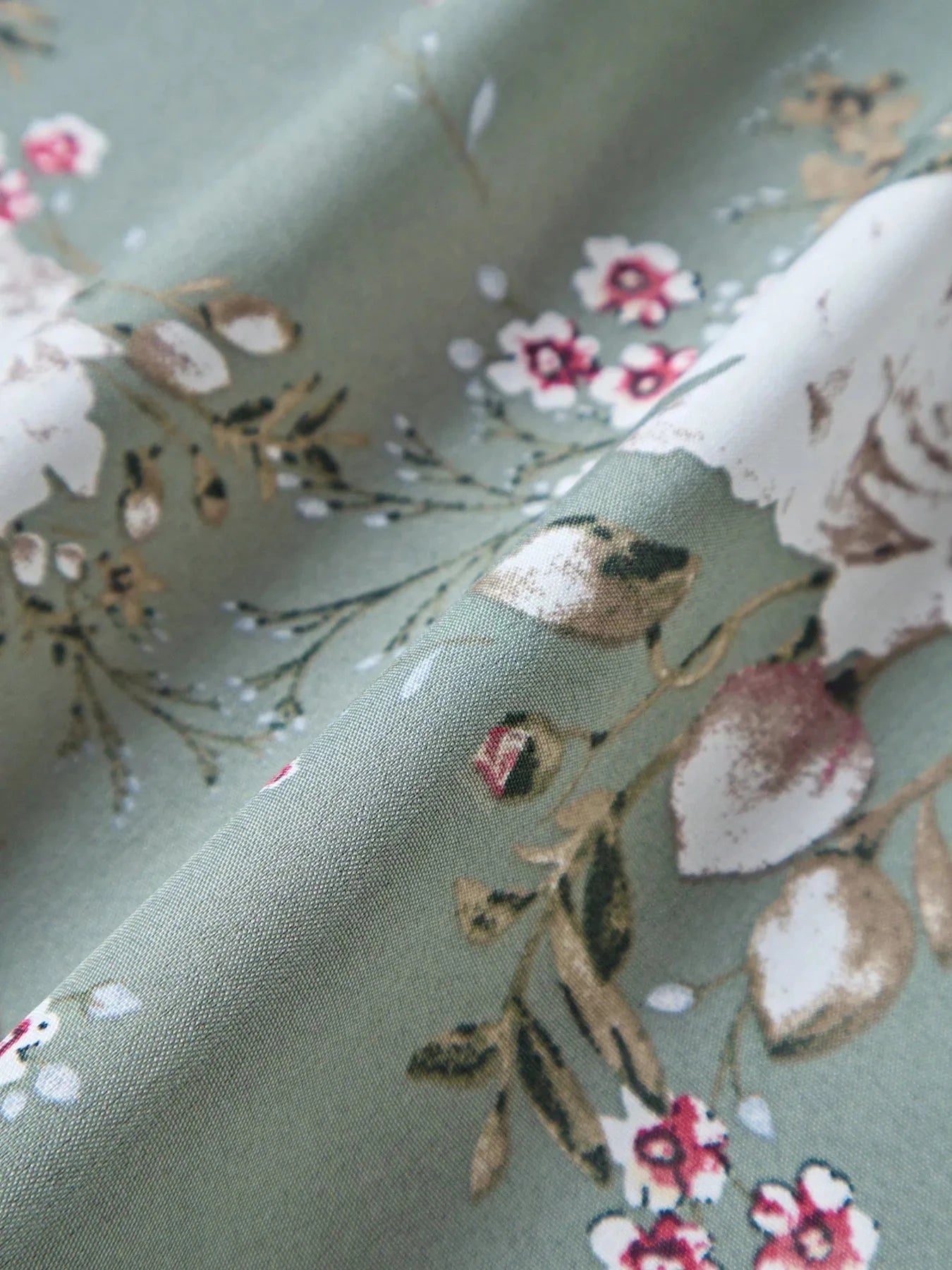 Floral Print Tied Skirt