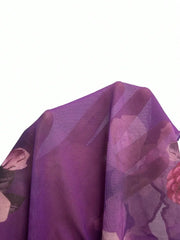 Floral Tie Front Flare Sleeve Blouse