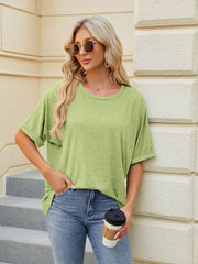 Florira Round Neck Half Sleeve T-Shirt