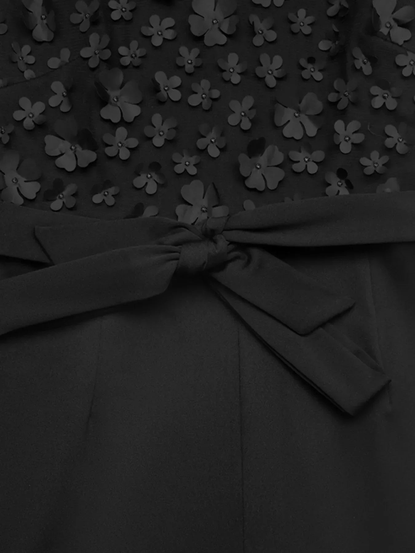 Flower Sleeveless Wide Leg Jumpsuit