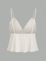 Frill V-Neck Cami