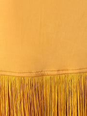 Fringe Halter Neck Dress