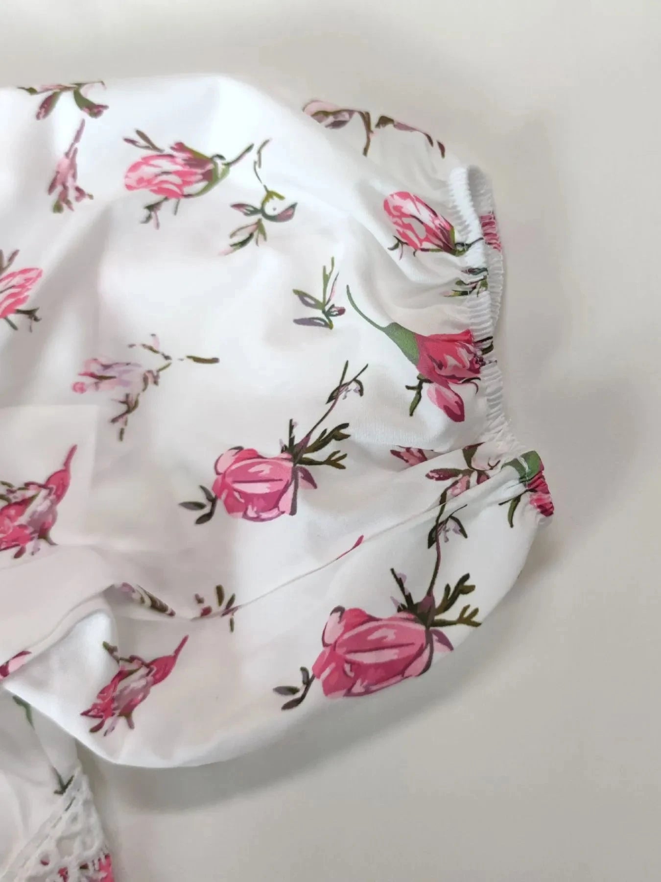 Full Size Floral V-Neck Long Sleeve Mini Dress Plus Size