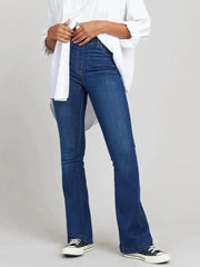 Full Size High-Waisted Flare Jeans Plus Size