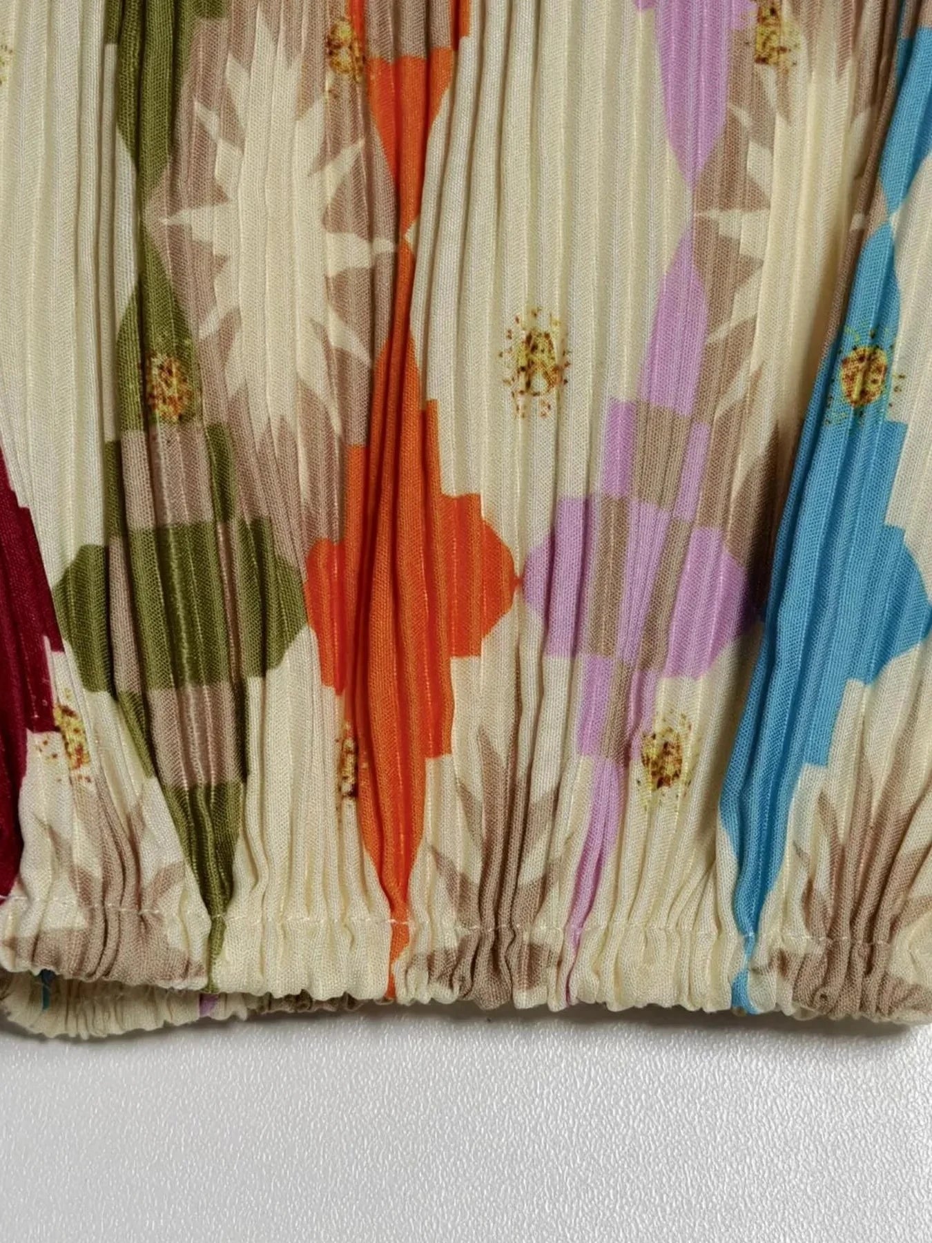 Full Size Printed Deep V-Neck Dress Plus Size