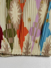 Full Size Printed Deep V-Neck Dress Plus Size