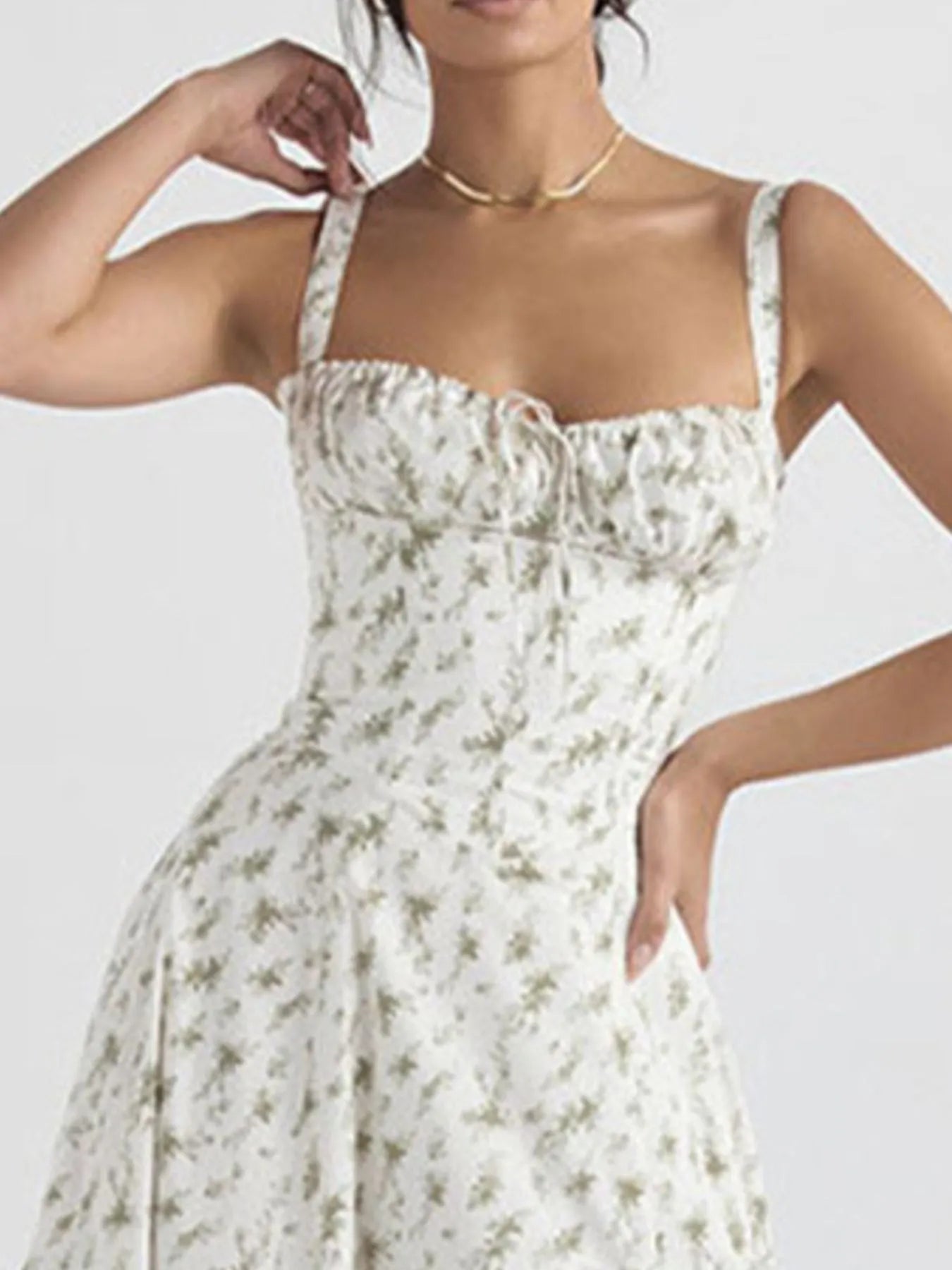 Full Size Slit Sweetheart Neck Cami Dress Plus Size