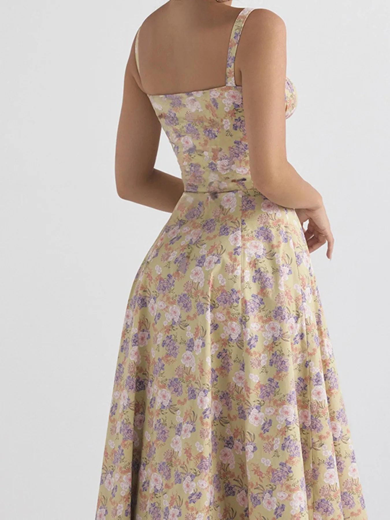 Full Size Slit Sweetheart Neck Cami Dress Plus Size