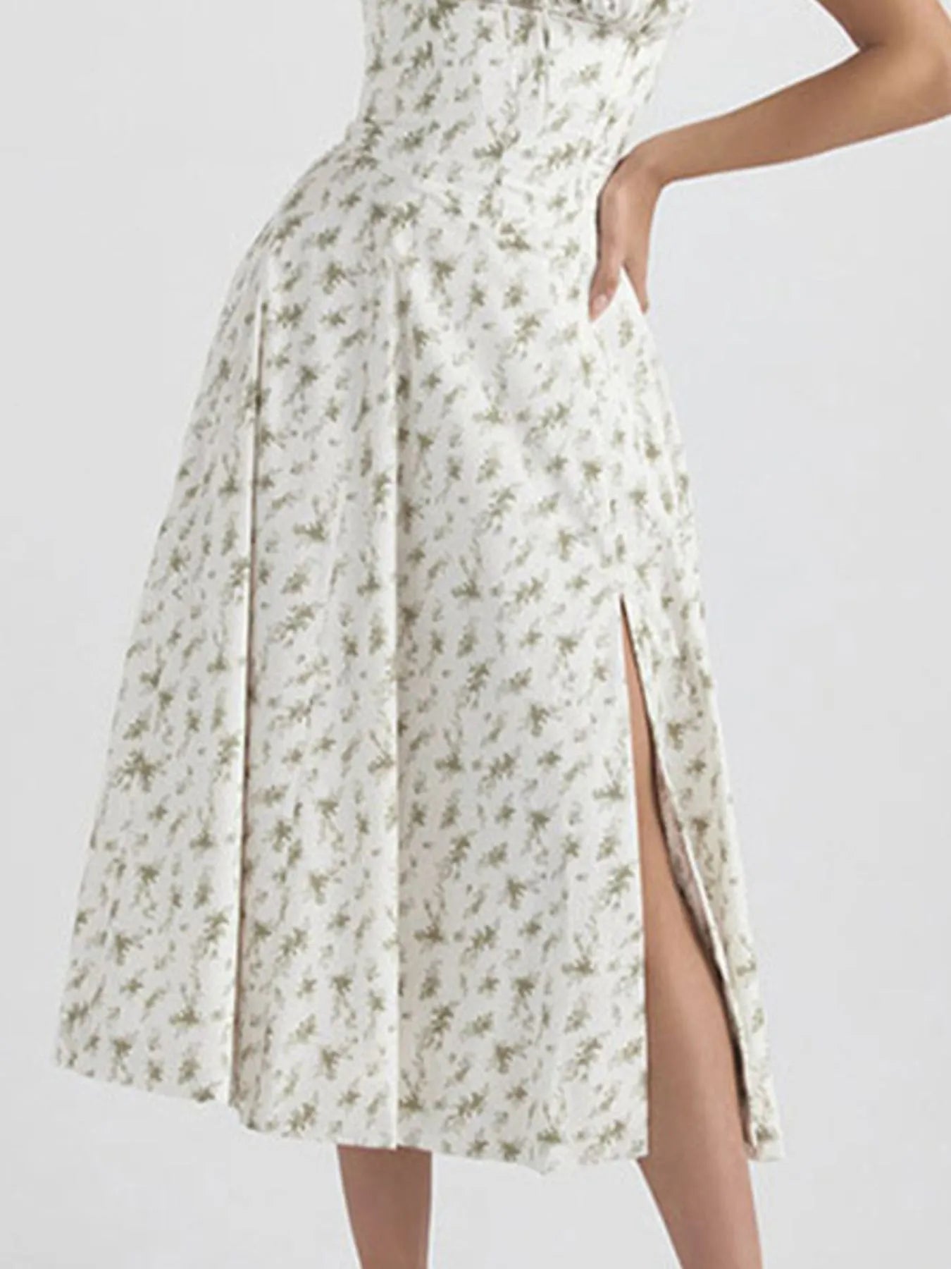 Full Size Slit Sweetheart Neck Cami Dress Plus Size