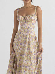 Full Size Slit Sweetheart Neck Cami Dress Plus Size