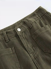 Full Size Wide Leg Pants with Pockets Plus Size