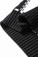 Ghost Checkered Round Neck Sweater