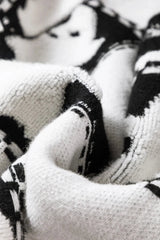 Ghost Checkered Round Neck Sweater