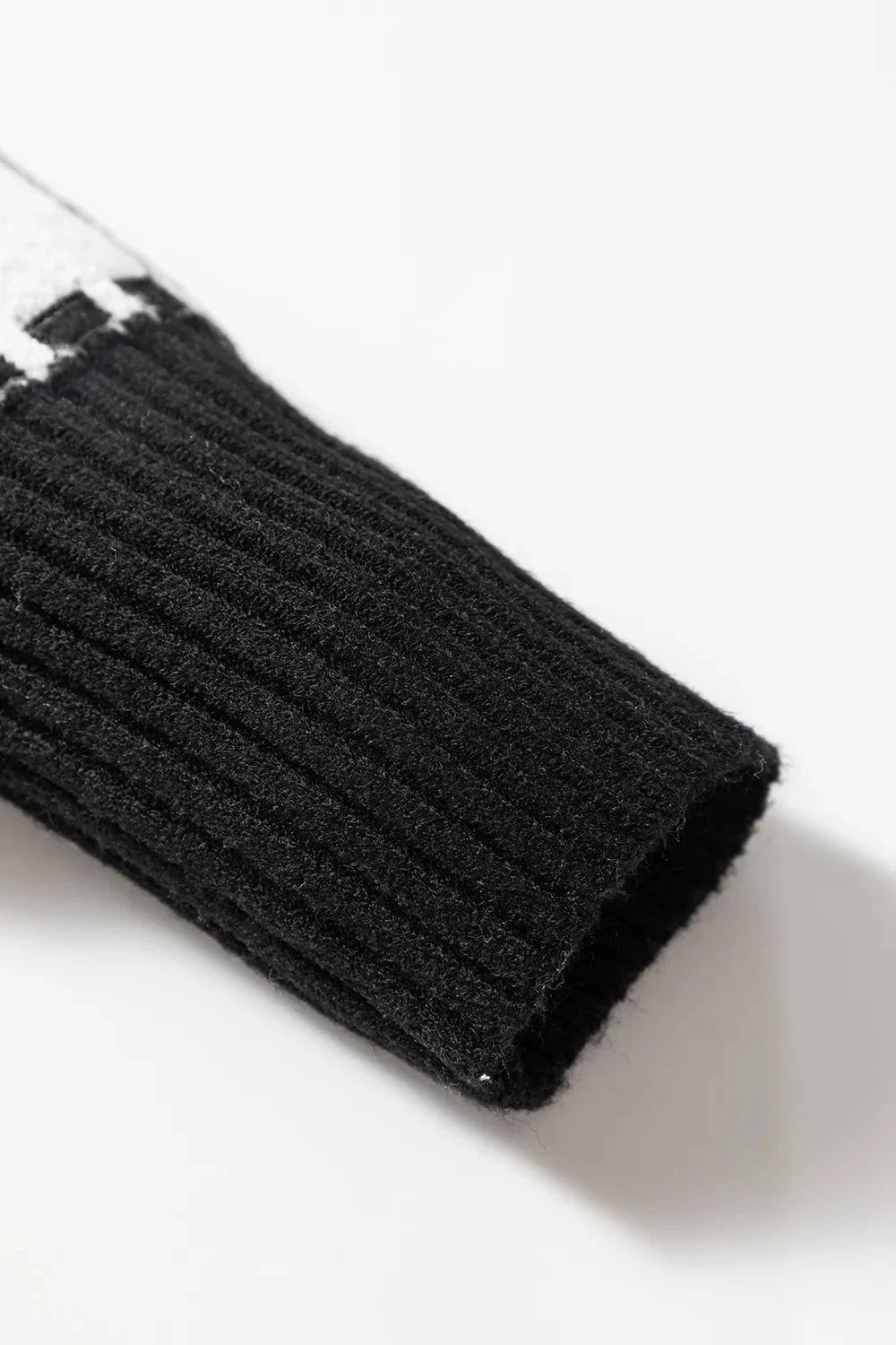 Ghost Checkered Round Neck Sweater