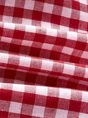 Gingham Check Peplum Cami Top