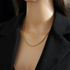 Gold-Colored Necklace and Bracelet Sets