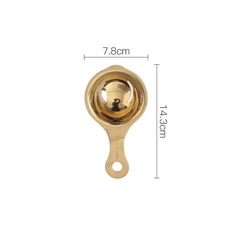 Gold Stainless Steel Kitchen Utensils Set with Storage Stand A3