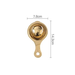 Gold Stainless Steel Kitchen Utensils Set with Storage Stand A3