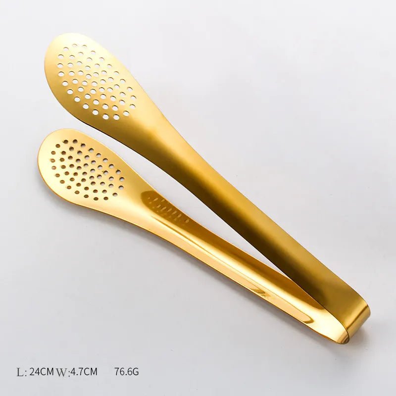 Gold Stainless Steel Kitchen Utensils Set with Storage Stand r