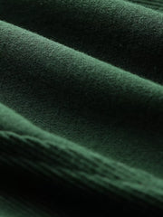 Half Zip Stand Collar Exposed Seam Solid Color Casual Sweatshirt