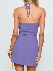 Halter Neck Bodycon Cami Dress