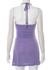 Halter Neck Bodycon Cami Dress