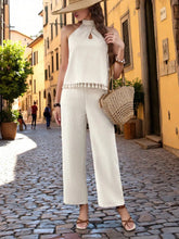 Halter Neck Cami and Pants Set