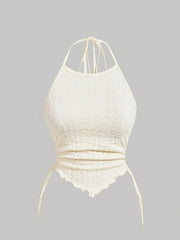 Halter Neck Cami and Skirt Set