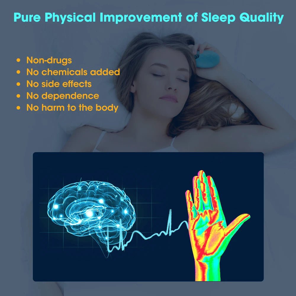 Handheld Sleep Aid Device: Relieves Insomnia, Night Anxiety, Promotes Relaxation