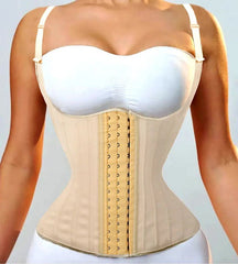 High Compression Full Body Shaper - Women's Waist Trainer Tank Apricot latex / XXS