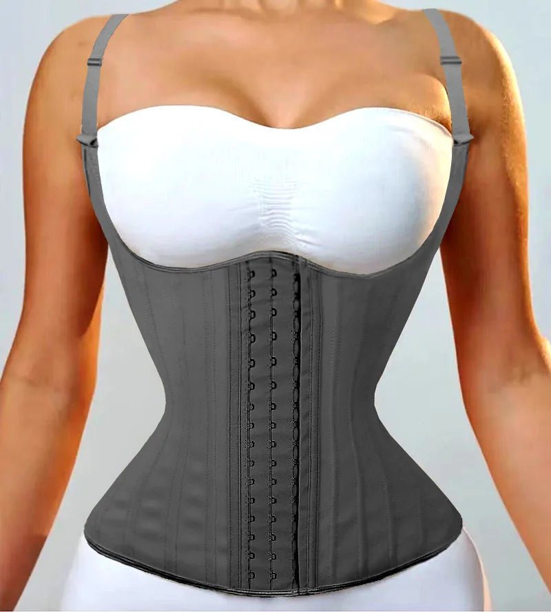 High Compression Full Body Shaper - Women's Waist Trainer Tank Black latex / XXS