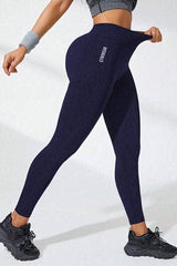 High Waist Active Leggings Navy / S