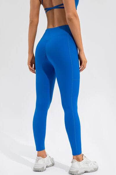 High Waist Active Leggings with Pockets
