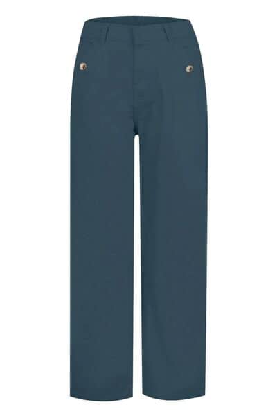 High Waist Jeans with Pockets